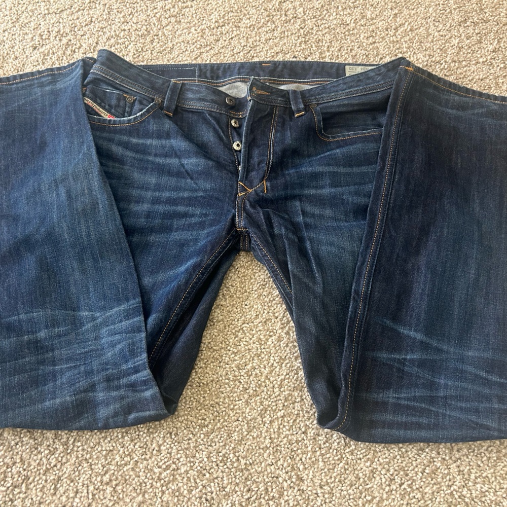 Diesel Dark Indigo Denim Jeans